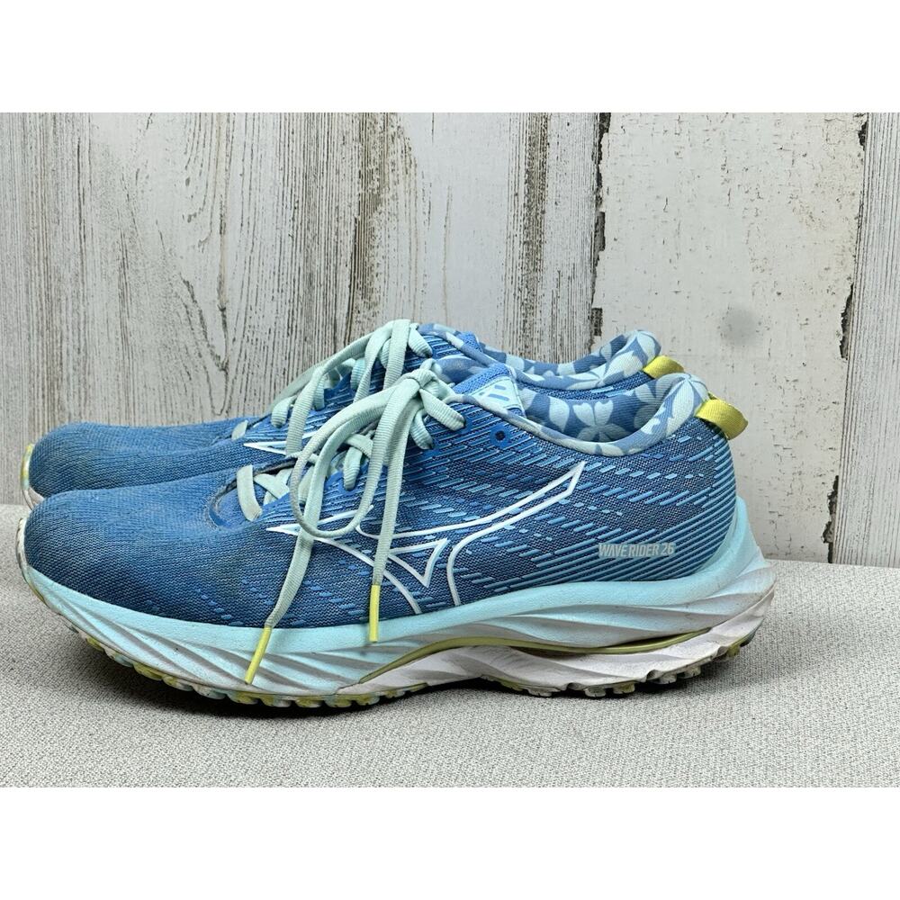 Mizuno Women’s ROXY Wave Rider 26 411386‎ AZ00 Blue Running Shoes Sneakers Sz 7